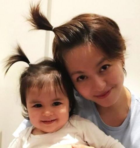 本以為多多夠美了，直到看到梁詠琪的女兒，西班牙混血就是漂亮！