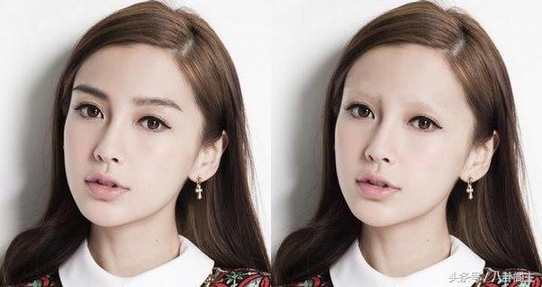 注意！9位女星「眉毛被P掉」後模樣太可怕！楊冪讓我傻眼了...Angelababy、趙薇太恐怖！