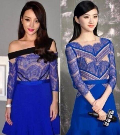 娛樂圈中女明星撞衫事件，熱巴完勝，小s盡顯女王風範！