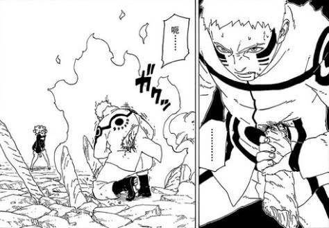 《博人傳》第32話情報，鳴人實力遠勝迪魯達，卻被豬隊友坑慘！