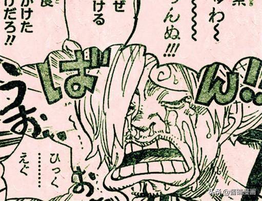 海賊王934話圖片分析：山治哭相真難看，尾田又創造很多古怪人物