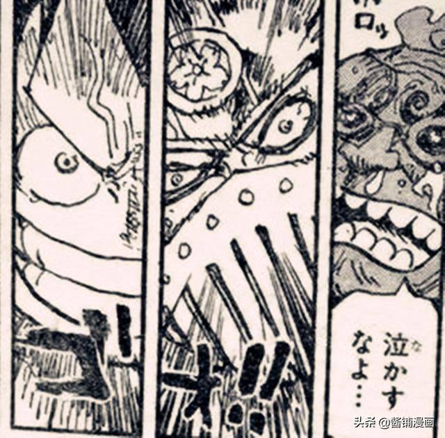 海賊王934話圖片分析：山治哭相真難看，尾田又創造很多古怪人物