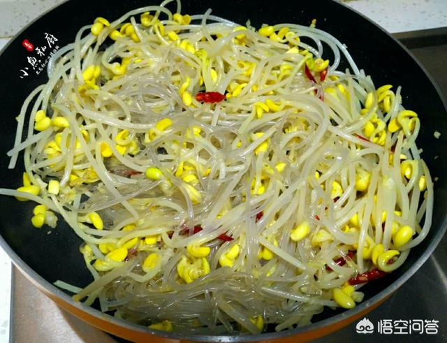 豆芽炒粉條怎麼炒才好吃？