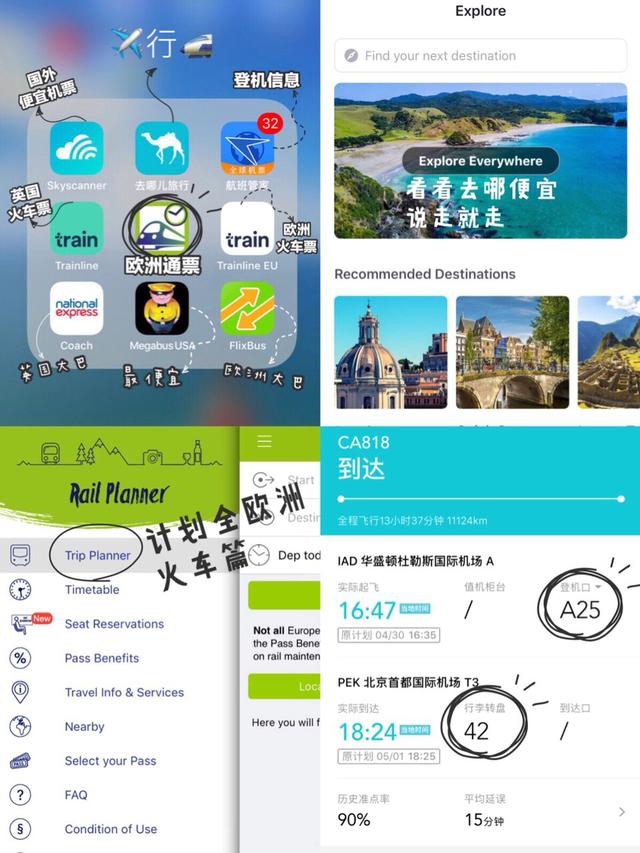 28個必備旅行app，手把手教你如何規劃旅遊路線