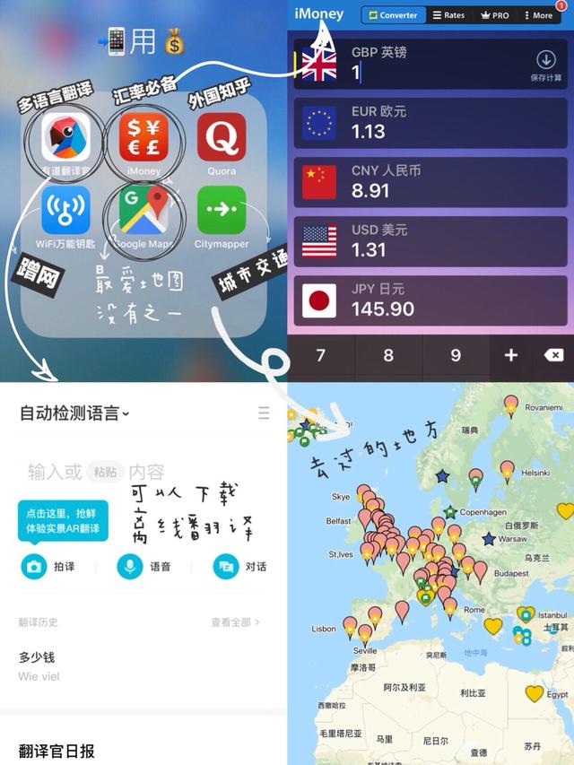28個必備旅行app，手把手教你如何規劃旅遊路線