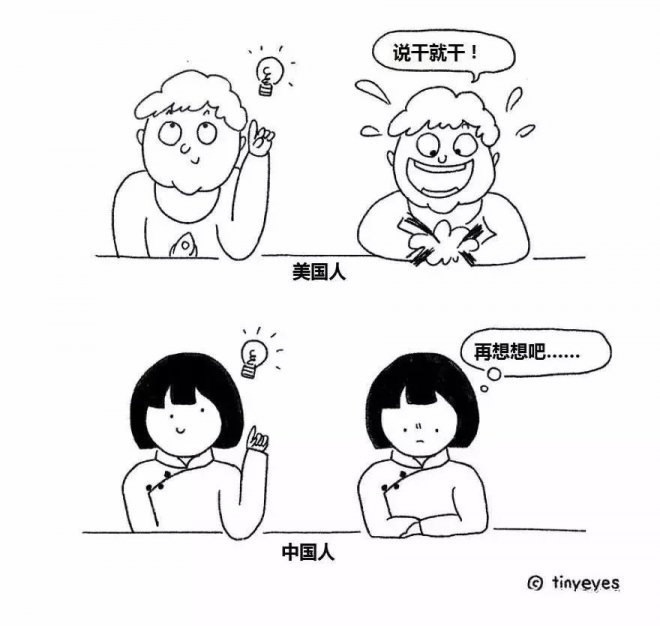 她畫出中國人跟歐美人對比　不分中外一律大叫：太神準