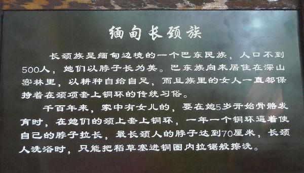 實拍泰國「長頸族」女人：銅環一生只能摘下三次，取下後情景讓人落淚！