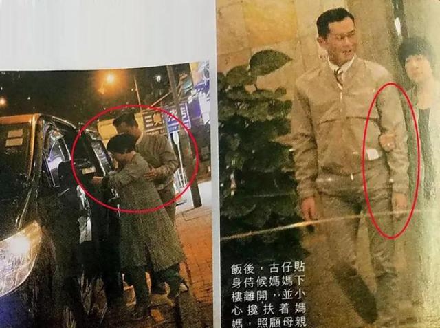 古天樂帶媽媽到名下餐廳吃飯，全程「貼心夾菜」無微不至！母子「甜蜜勾手」宛如情人