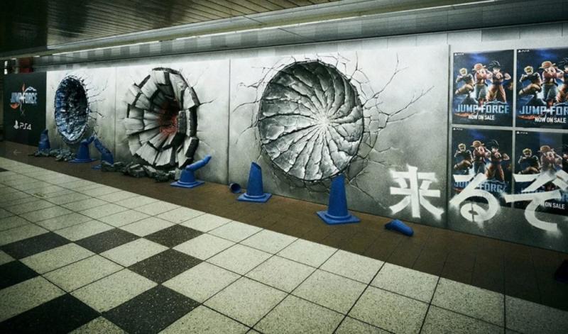 是現實！日本新宿驚見3個破裂大洞　近看「悟空、魯夫、鳴人絕招痕跡」讓全網暴動