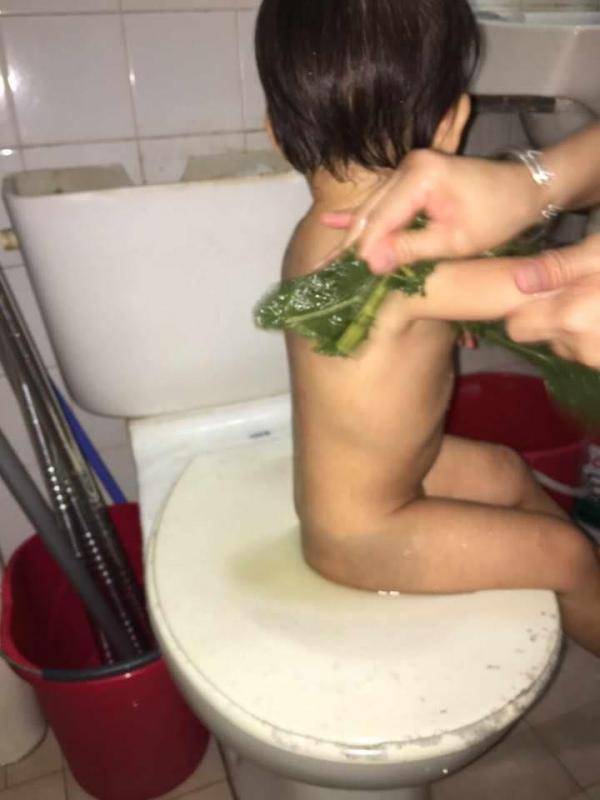 小孩發高燒只需要...就從40度降到36度啦！趕快學起來，隨時可以救小孩一命~ 。。