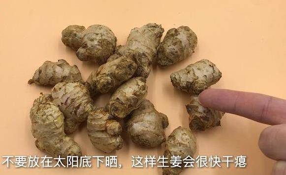 原來保存生薑這麼簡單，教你一個訣竅，不幹不壞，放上一年都新鮮...