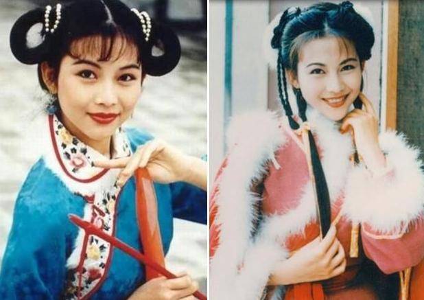 她們都是香港小姐出身，長相神似雙胞胎，兩人還都與周星馳有合作