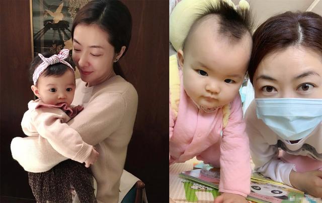熊黛林老公曬女兒近照，Lyvia吃餅乾表情很「老練」超像爸爸！