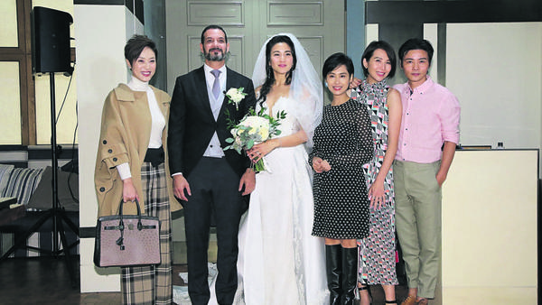 陳法蓉婚禮會場選男友　朱茵：遇到就把握 !