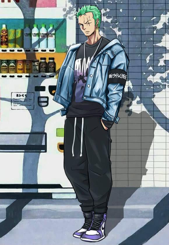 當《海賊王》中的九位角色穿上現代服裝，鷹眼最霸氣，羅最帥氣！