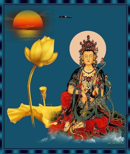 恭喜您，您真幸運，一大清早您就見佛了！請接福 