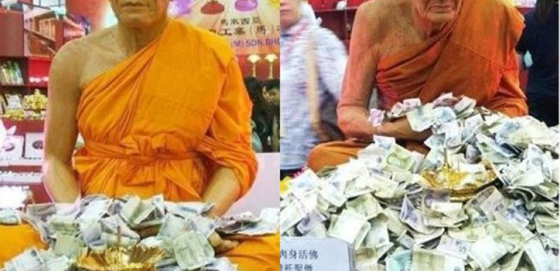 真人肉身活佛，三百年多年未閉眼！轉發之人，增福無量！