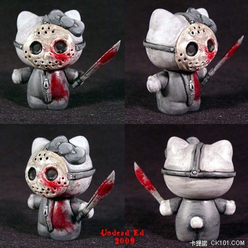 HELLO KITTY來還願了！嚐嚐老衲的棒子吧！ 