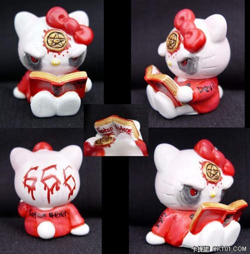 HELLO KITTY來還願了！嚐嚐老衲的棒子吧！ 