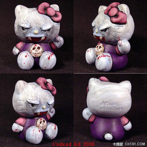 HELLO KITTY來還願了！嚐嚐老衲的棒子吧！ 