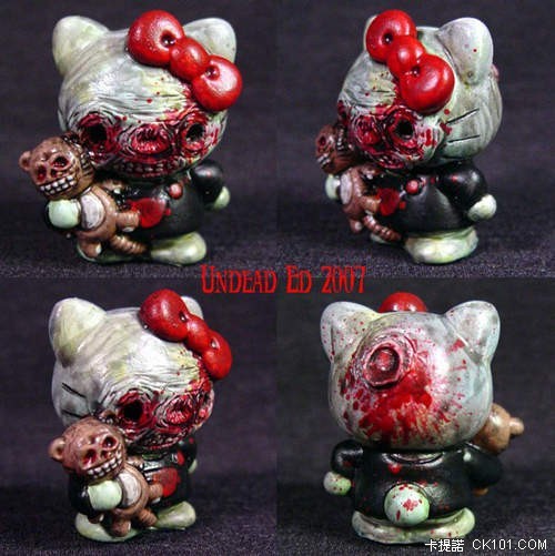 HELLO KITTY來還願了！嚐嚐老衲的棒子吧！ 