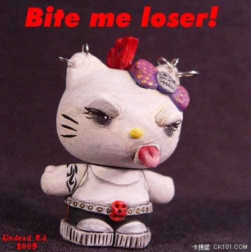 HELLO KITTY來還願了！嚐嚐老衲的棒子吧！ 