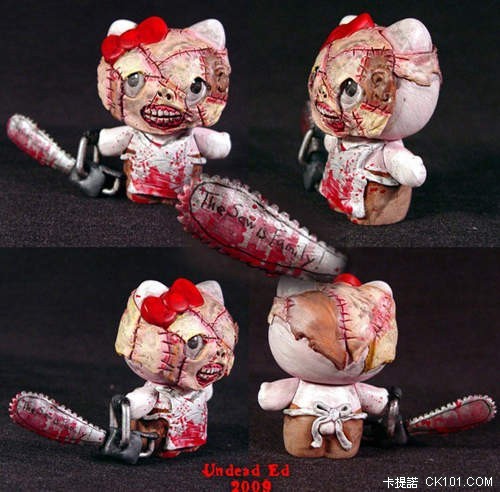 HELLO KITTY來還願了！嚐嚐老衲的棒子吧！ 