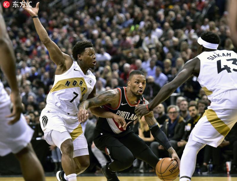 可愛38+5准絕殺！暴龍險勝拓荒者取得2連勝 McCollum 35分難救主（影）