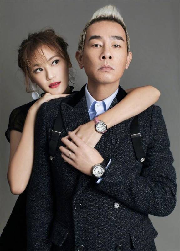 陳小春應采兒結婚9周年重拍婚紗照，這塗鴉式婚紗照有點有趣
