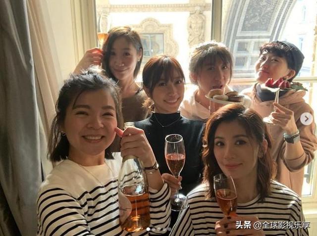賈靜雯與空姐合拍惹爭議，45歲素顏無修圖曝光！網友：就這樣~~~