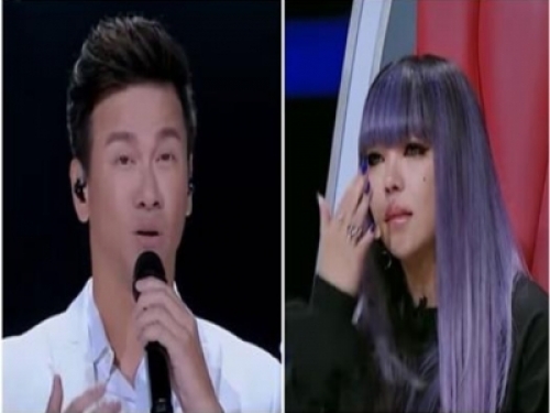 她永遠的痛！李聖傑帶領「星星的孩子」演唱《聽你聽我》，讓阿妹當場淚如雨下！