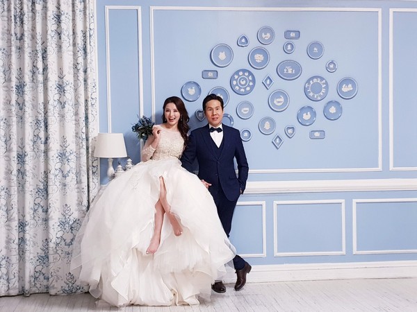 《甘味》女星江泳錡婚紗照曝光！她「零下10度」同老公赴韓國拍婚紗大讚：成品很滿意！