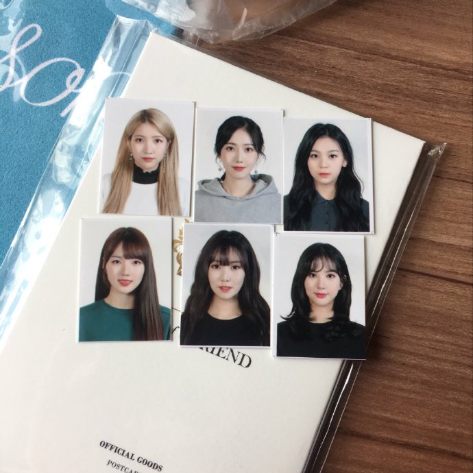 [GFRIEND][分享]190228 慕了好看的人就連證件照也都這麼好看！