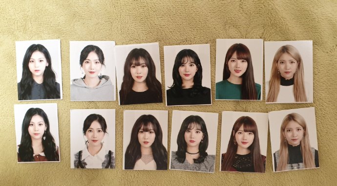 [GFRIEND][分享]190228 慕了好看的人就連證件照也都這麼好看！