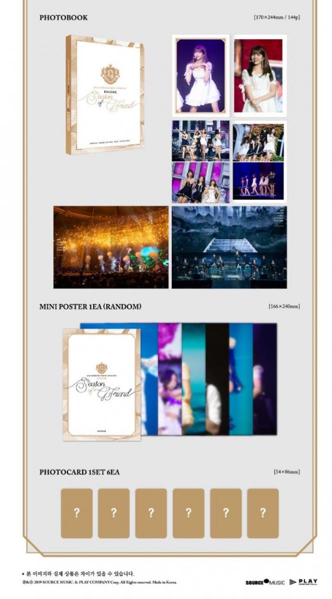 [GFRIEND][分享]190227 值得珍藏！《Season of GFRIEND》安可DVD&藍光版配置公開