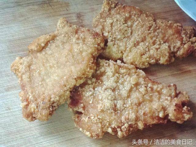 蒜香豬排這麼做實在太香了, 自己在家做的，吃起來更香哦