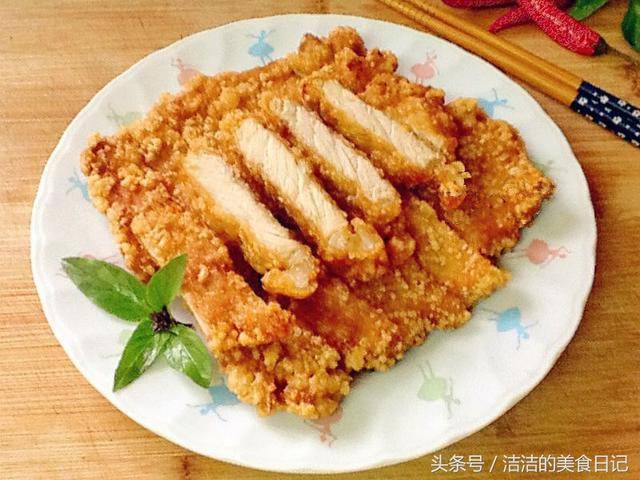 蒜香豬排這麼做實在太香了, 自己在家做的，吃起來更香哦