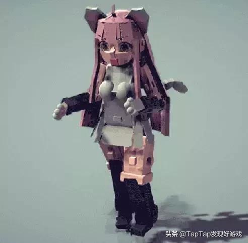 手機里的自由拼裝，完成你的戰艦、機甲和……貓娘！？