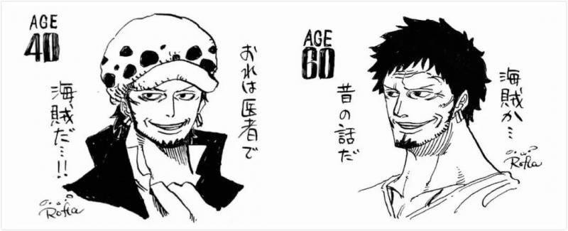 《海賊王》各人物老年形象曝光，60歲的娜美比大媽還丑！