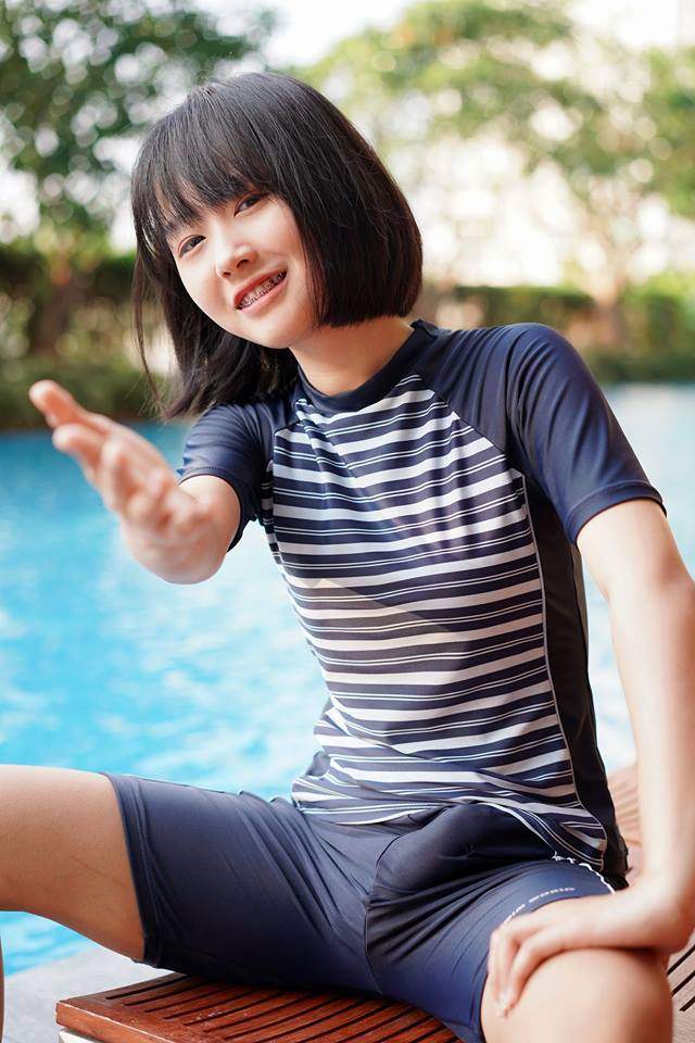 網友:為什麼是隆起的!!!被網瘋傳　泰國美少女無奈：人家真的是女生