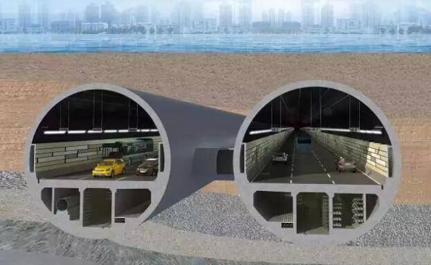 海裡全是水，海底隧道是怎樣修建的？看完感歎：工程太偉大了