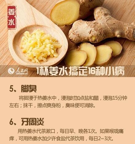 一杯熱姜水，輕鬆搞定這些小病，收藏一下吧