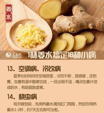 一杯熱姜水，輕鬆搞定這些小病，收藏一下吧