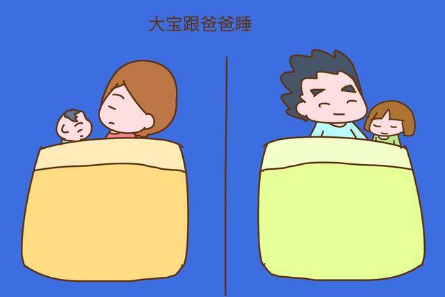 生完二胎，你家倆孩子怎麼睡？這種模式才科學，睡錯了影響孩子一生的性格