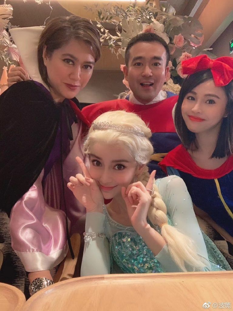 Angelababy超齡化身冰雪女王 網友：細佬反串更搶鏡！