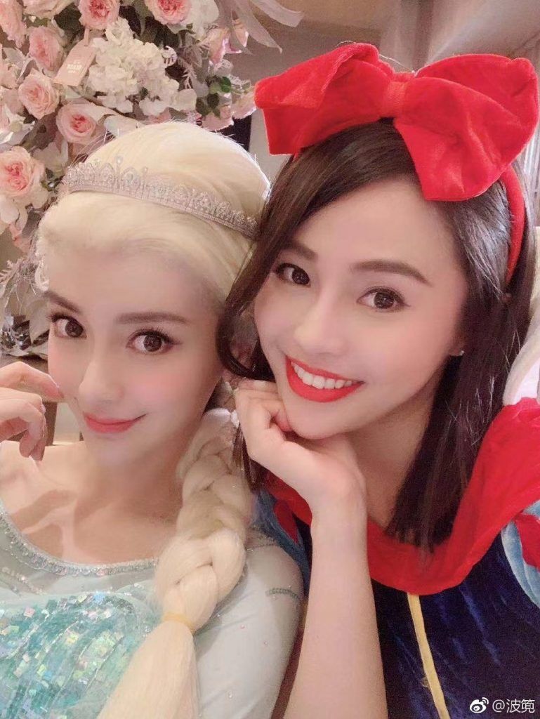 Angelababy超齡化身冰雪女王 網友：細佬反串更搶鏡！