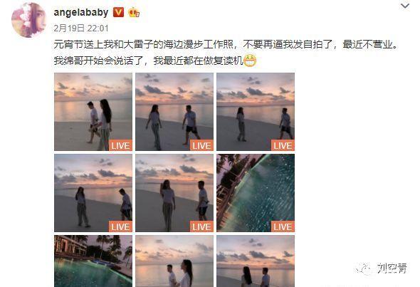 Baby、黃曉明再傳婚變，幾張圖分析他們到底怎麼回事……