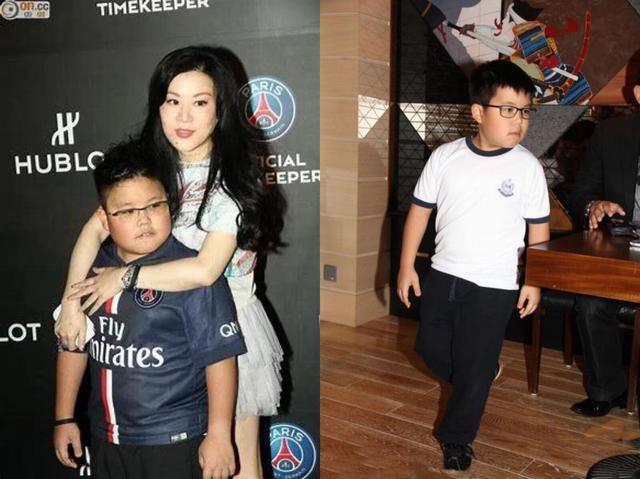 爸爸是香港男神，媽媽是億萬富婆，15歲兒子長相一言難盡！