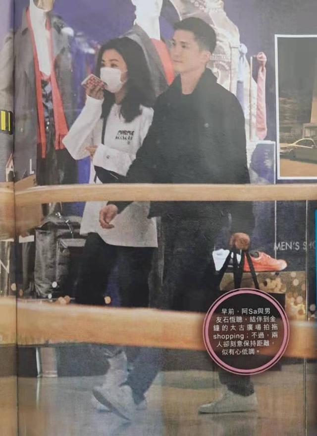 港媒曝阿Sa新男友風流帳，曾熱衷追嫩模是「貪玩」富二代！