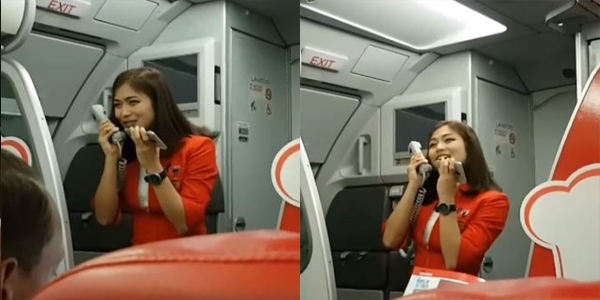 班機誤點整機，旅客超煩躁， 空服人員靈機一動上前「獻唱歌曲」安撫大家！沒想到一開口，大家都驚呆了！